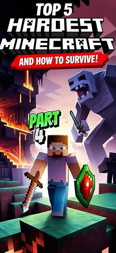 Top 5 Hardest Minecraft Mods and How to Survive! #foreverstranded