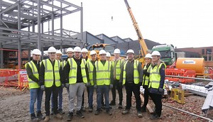 Building students gain first-hand experience on own construction site | FE News