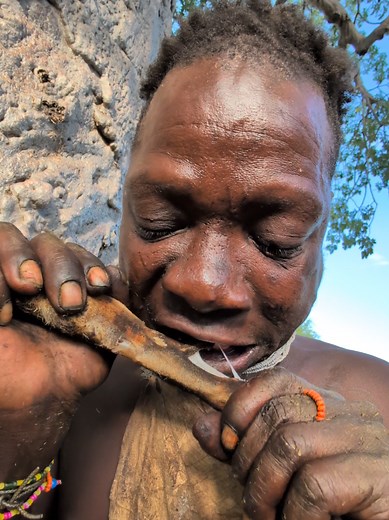 Hadza Tribe's Unique Antelope Feast in Africa