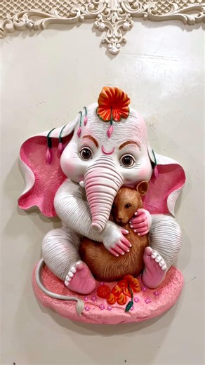 3D Ganesha Wall Sculpture for Home Decor 🏠 | Call to Order: 8382082008