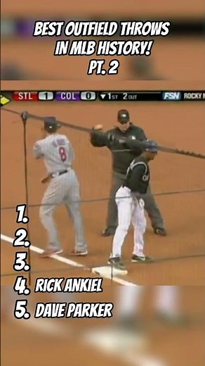 Best Outfield Throws In MLB History!! PT.2