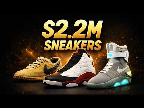 10 Most Expensive Sneakers Ever Sold (One Sold for $2.2M!)