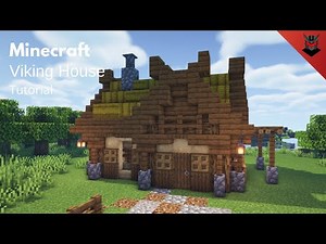Minecraft: How to Build a Viking House | Survival House (Tutorial)