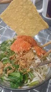 mie ayam enak sat set part 2 #food #cooking #mie #masakanrumahan #tips #masak