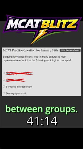 How to Analyze Sociology Questions on the MCAT (in less than 60 Seconds)