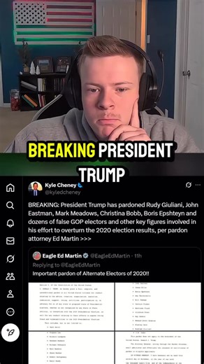 This is probably Trumps most corrupt set of pardons yet…🙄 | Andrewjd14