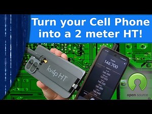 Ham Radio - The KV4P Cell Phone 2-meter HT.