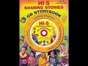 Hi-5 Sharing Stories CD Storybook (2003) (RARE!!!)