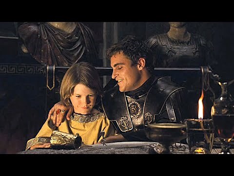 Commodus and Lucius talk about Roman history and Emperor Claudius (Gladiator 2000) [HD Scene]