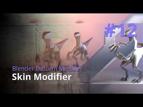Blender Generate Modifier #12 - Skin Modifier