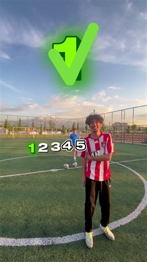 WHICH NUMBERED BALL DID HE HIT WITH❓ ⚽️🤔