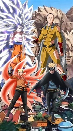 Who is Stronge | Goku & Naruto Vs One Punch Man & Boruto