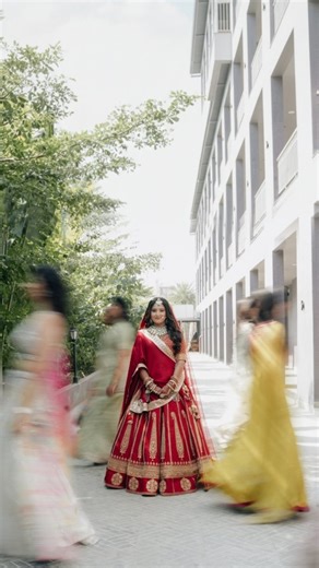 iClick Telefilms - A Wedding Photography Company on Instagram: "She isn’t just wearing a bridal look… she’s wearing every prayer, every hope, every little dream she once whispered to the universe. Today, she blooms🩷🫶🏻 #iclicktelefilms #couplegoals #foreverbegins #togetherforever #weddingvibes #foreverbegins #weddingphotography #shubhmangalsavdhan"