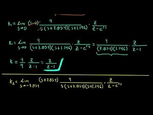 Transformada z de función de transferencia Polos Simples por integral de convolución y Matlab