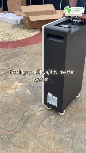 THIS IS A 6.2M NAIRA 10KVA SYSTEM THAT WILL GIVE YOU UNINTERRUPTED POWER SUPPLY! Are you tired of the current power situation in the country? Or you just want a reliable power supply all together? Then get this solar inverter system. What you’ll get: 1. A 10KVA/48V INVERTER SYSTEM, FEATURING: ✅ 10x 650W half cut panels ✅ 15Kwh lithium iron phosphate battery ✅ 10kva/58v inverter ✅ In-built or external charge controller ✅ Automatic power switch ✅ Surge protective devices ✅ Breakers ✅ Other top qua
