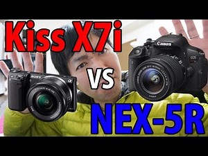 EOS Kiss X7iの使用レポとNEX-5Rと比較してみました