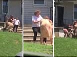 Insane brawl breaks out between group of women and pets