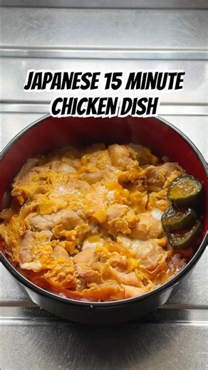 15-minute Oyakodon