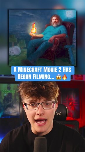 A Minecraft Movie 2 Has Begun Filming… 😱🔥 #minecraft #jackblack #mojang #warnerbros #minecraftmovie @Minecraft @A Minecraft Movie