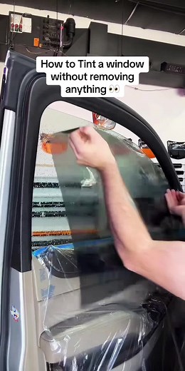 How to Tint a Window Without Removing Anything