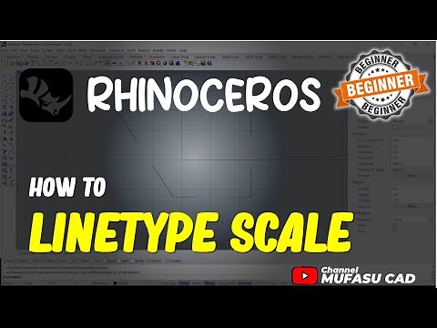 Rhinoceros How To Linetype Scale