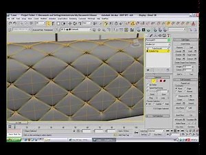 Tutorial Sofa Modeling in 3ds max
