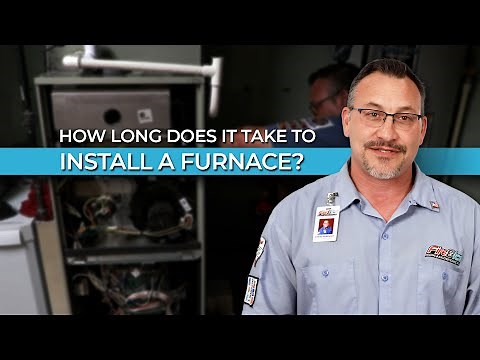 How long does it take to install a furnace?