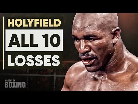 When Evander Holyfield Met His Worst Nightmare | All 10 Defeats of the Legend