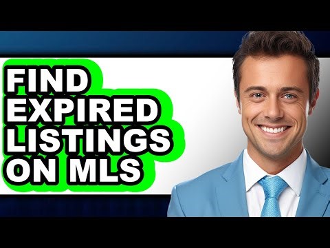 How to Find Expired Listings on Mls (only Way)