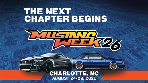 Mustang Week Gets Bigger & Bolder With Move To Charlotte In ’26