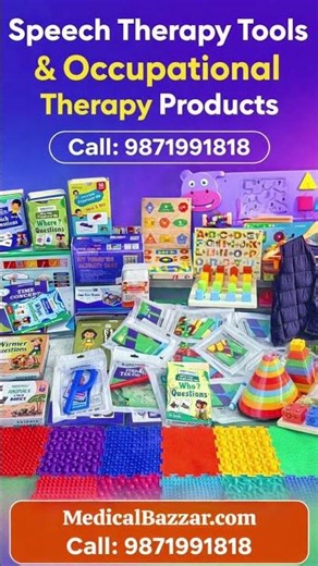Occupational Therapy & Speech Therapy Products | Sensory Integration Equipment | MedicalBazzar