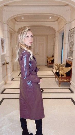 Giuliana Rancic | This Mock Croco-Embossed Vegan coat is 🔥🔥🔥 and it’s at an amazing launch price for so much style and quality. Comes in five perfect colors... | Instagram