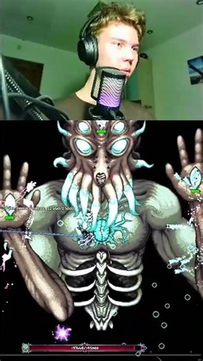 Файт с Лунным Лордом #bossfight #terraria