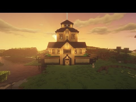 How To Build A Birch Mansion In Minecraft
