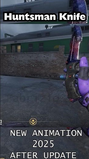 NEW Huntsman Knife animation 2025 #cs2 #counterstrike2 #counterstrike #cs2shorts #animation #knife