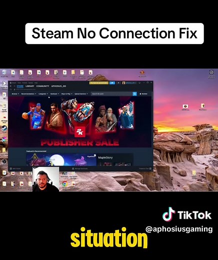 Steam offline but internet works? Quick step-by-step fix — clear cache, refresh connection, repair folders, and get Steam back online fast.