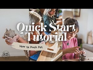 Quick Start Tutorial- How to make a pinch pot