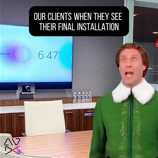 Audio Visual Design Group on Instagram: "That moment when clients see the end result and instantly forget every revision, meeting, and obstacle it took to get there. Honestly, we love that for them. Because that is exactly the point. Our teams work behind the scenes to solve the tough problems, adjust to the unexpected, and make the entire process feel seamless from the client’s perspective. When the final reveal looks effortless, it means we did our job well. At AVDG, delivering that moment of 