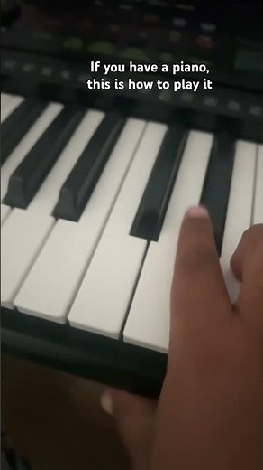 How to play sparta remix on piano