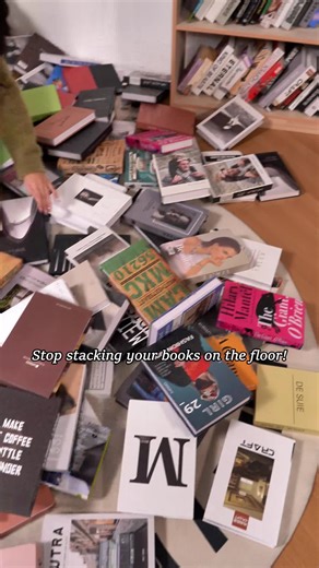 Maximize Space with a Rotating Bookshelf