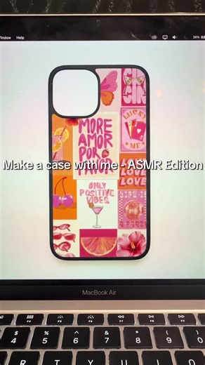 Making Phone Cases ASMR: A Creative Experience