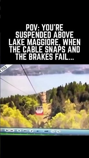 The Stresa–Mottarone Cable Car Tragedy: CCTV Footage