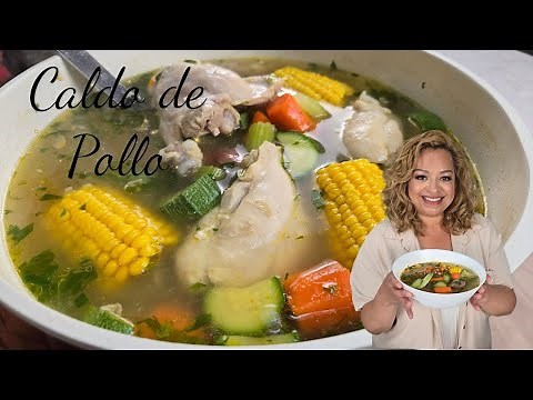 Caldo De Pollo (Mexican Chicken Soup) Step By Step Authentic, Traditional, and Delicious