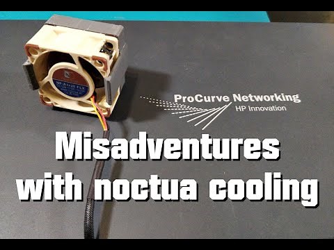 Replacing noisy Procurve switch fan with Noctua NF-A4x20