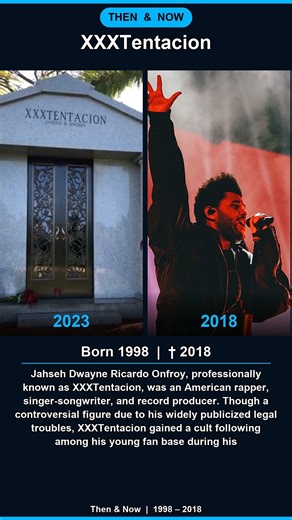 XXXTentacion Then & Now - Born 1998 #Shorts