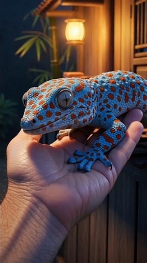 Nature’s Lucky Guardian #shorts #reptiles #gecko #tokaygecko #lizard