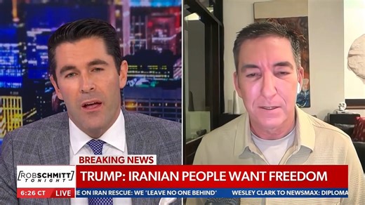 Rob Schmitt: "Israel or Iran, which do you think is more dangerous to the West?"Glenn Greenwald: "Israel, with its gigantic nuclear stockpile led by religious and political fanatics, is infinitely more dangerous to the United States than Iran is."