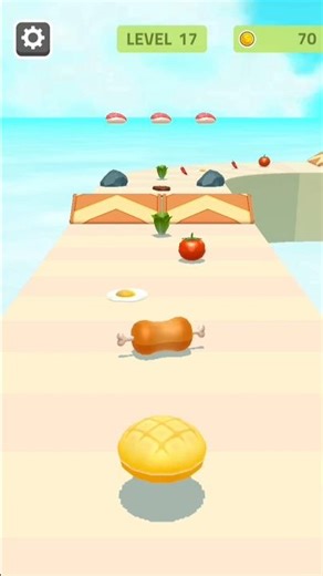 Sandwich Runner Level 17 Gameplay Walkthrough (Android/iOS) #shorts