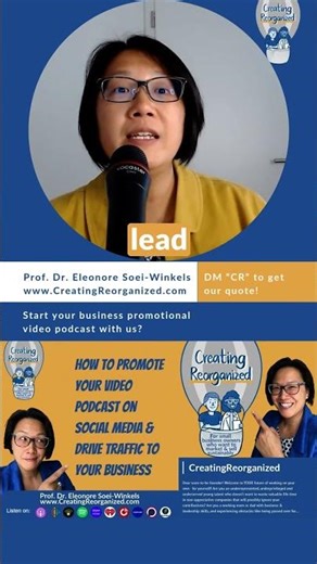 Video podcast for entrepreneurs - how to market your business 24/7/365 without burnout (SocialClip