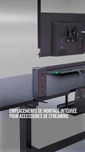 Optimisez votre espace de travail avec le bureau PC modulaire CORSAIR Platform:6, livré avec un support double écran et de nombreux accessoires et options pour faire de votre espace de travail le vôtre. | CORSAIR